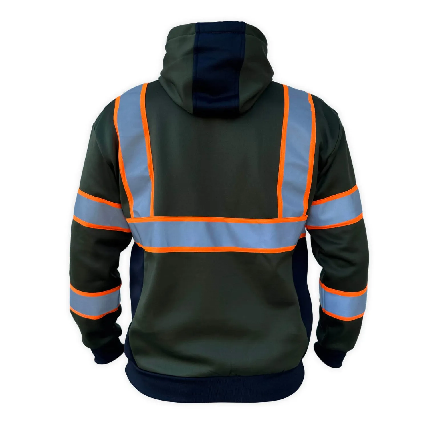 SafetyShirtz SS360 Enhanced Visibility Hooded Sweatshirt sold by Work World product image thumbnail 3