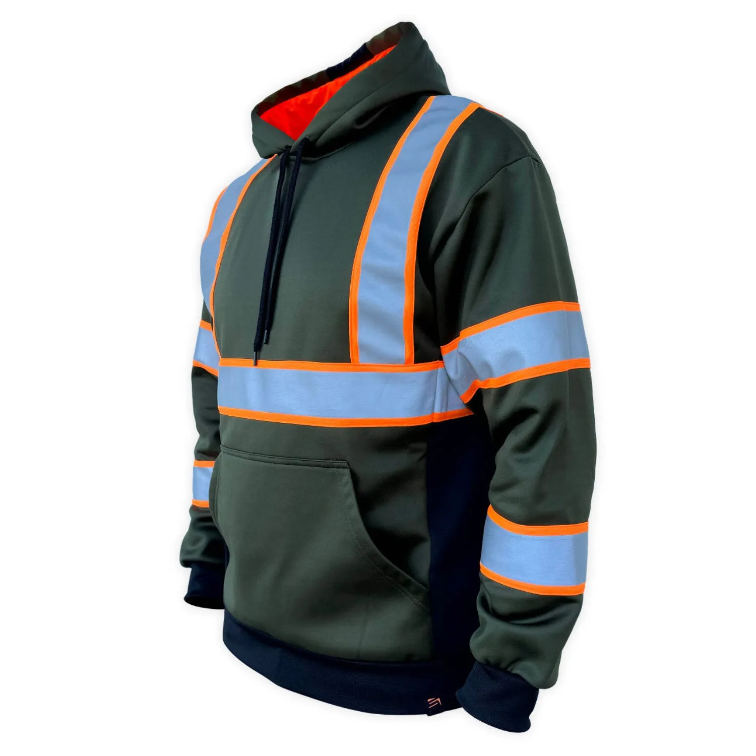 SafetyShirtz SS360 Enhanced Visibility Hooded Sweatshirt sold by Work World product image thumbnail 2