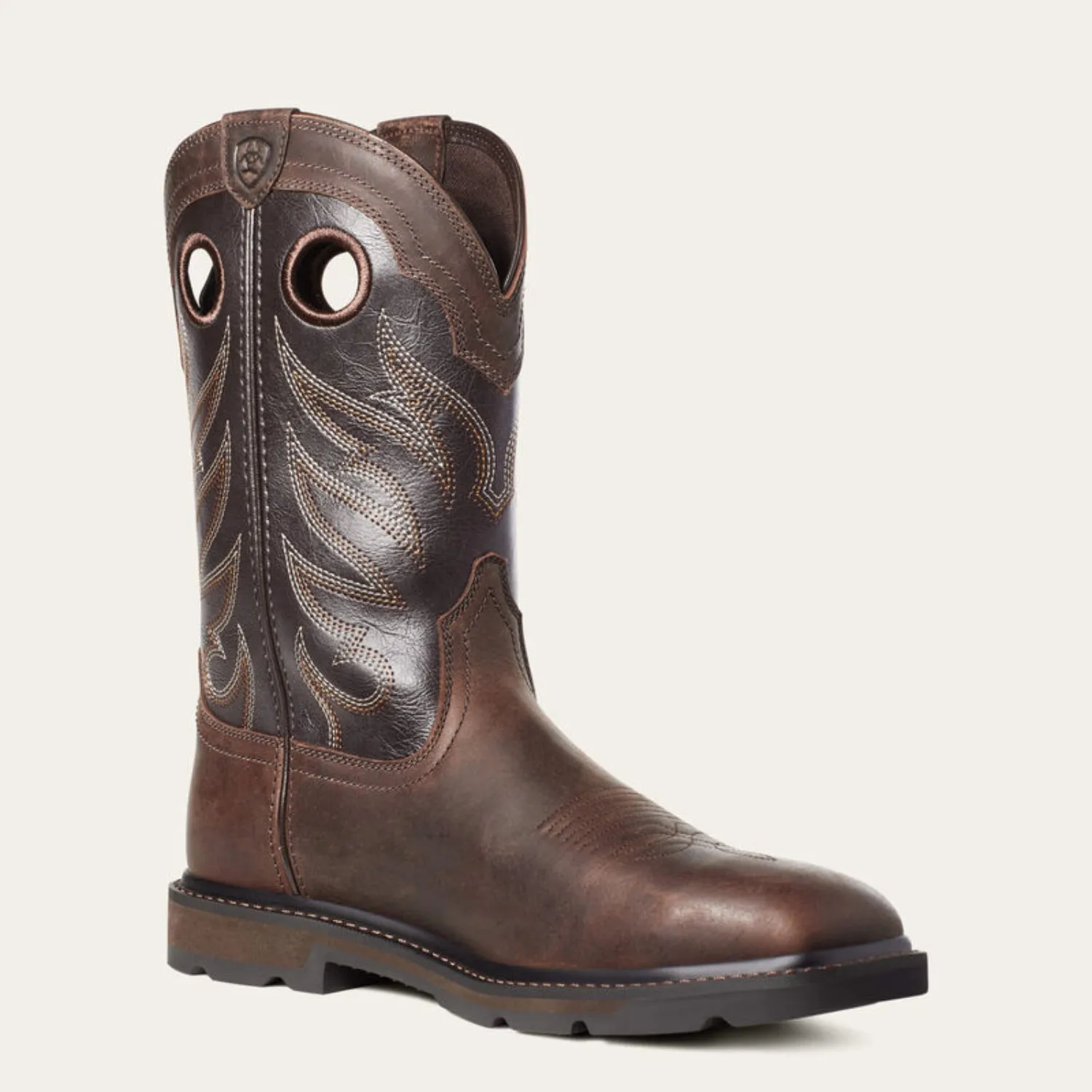 Ariat Men's Groundwork 11" EH Slip Resistant Western Boot sold by Work World product image thumbnail 2