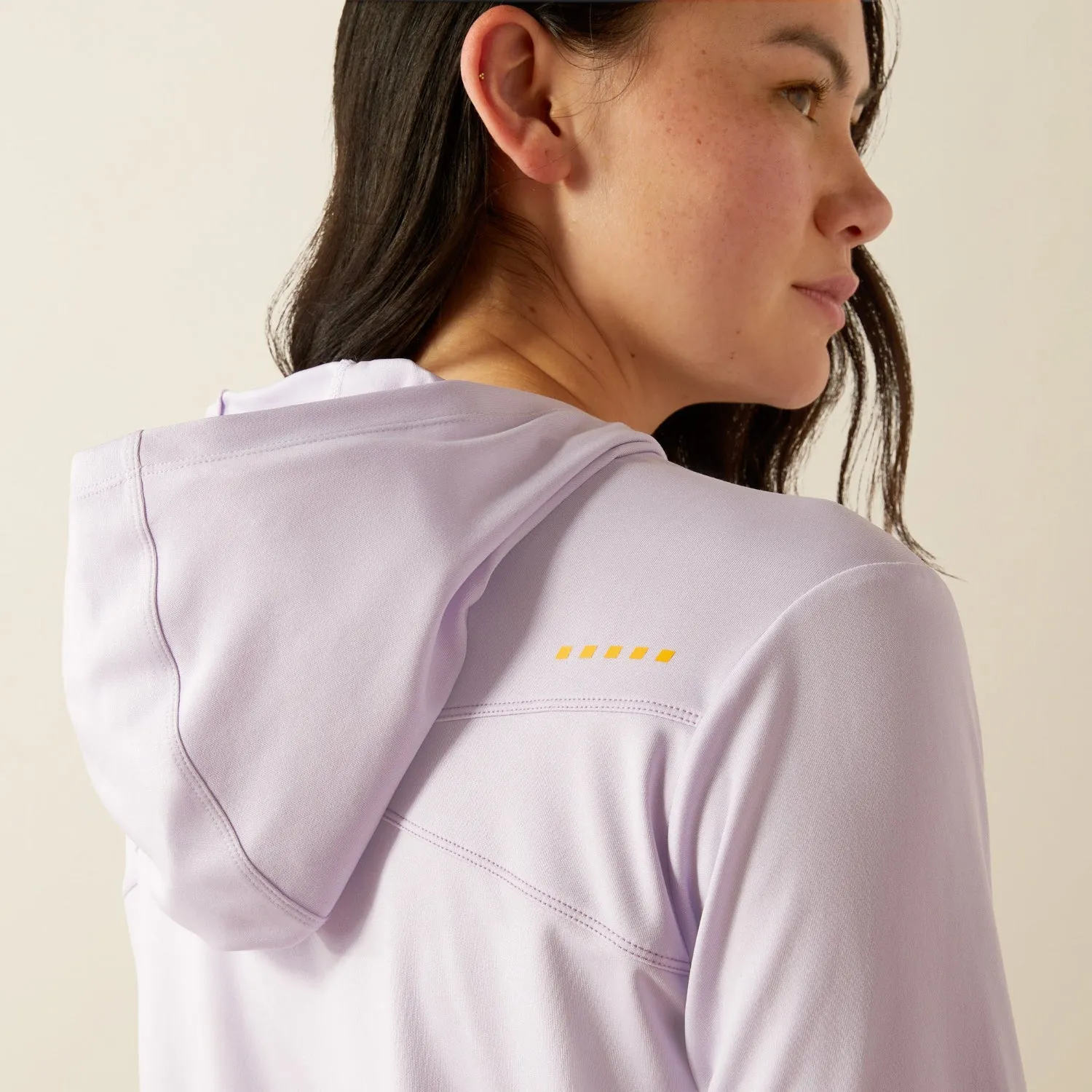 Ariat Women's Rebar Sunblocker Hooded Long Sleeve T-Shirt sold by Work World product image thumbnail 3