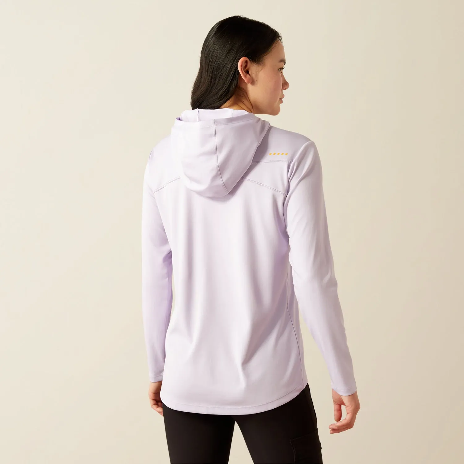 Ariat Women's Rebar Sunblocker Hooded Long Sleeve T-Shirt sold by Work World product image thumbnail 4