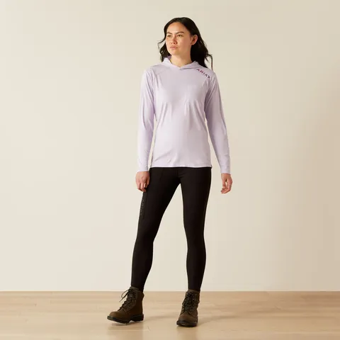 Ariat Women's Rebar Sunblocker Hooded Long Sleeve T-Shirt sold by Work World product image thumbnail 5