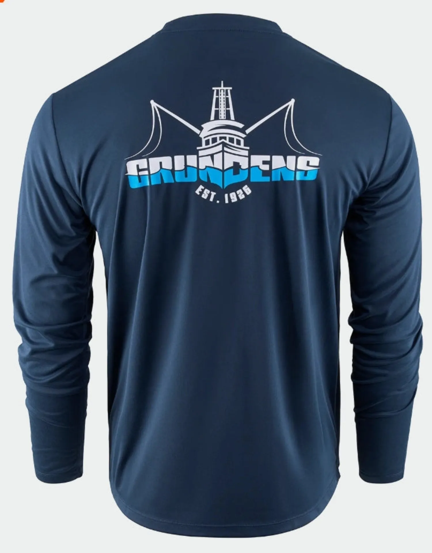 Grundéns Logo Boat Graphic Tech Long Sleeve T-Shirt sold by Work World product image thumbnail 2