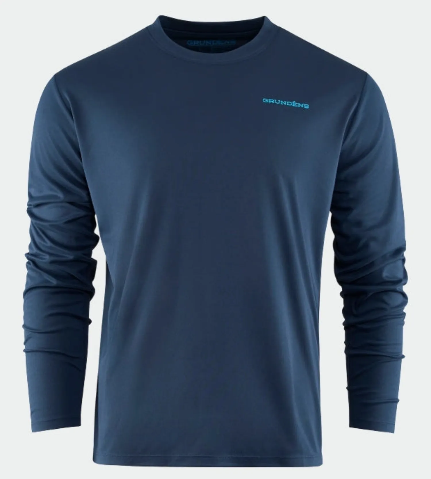 Grundéns Logo Boat Graphic Tech Long Sleeve T-Shirt sold by Work World