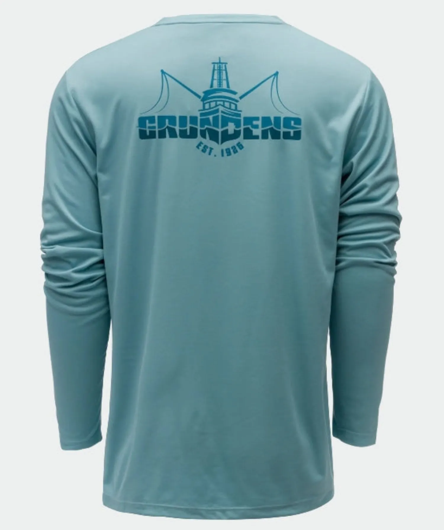 Grundéns Logo Boat Graphic Tech Long Sleeve T-Shirt sold by Work World product image thumbnail 4