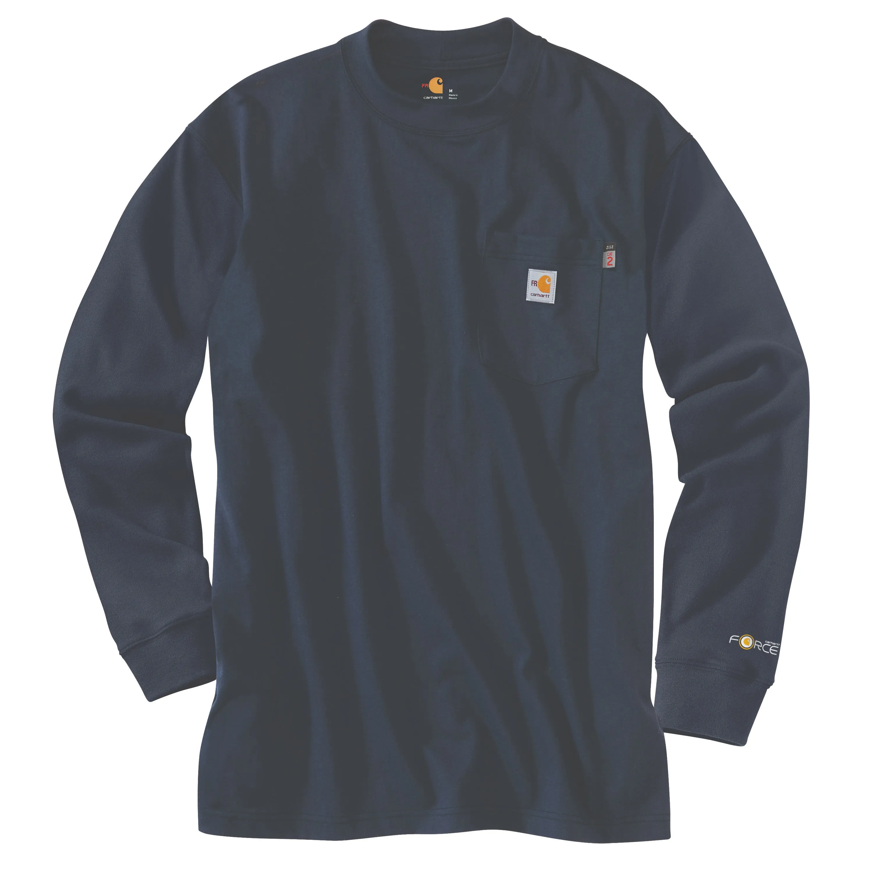 Carhartt Men's Flame Resistant Force Long Sleeve T-Shirt sold by Work World product image thumbnail 3