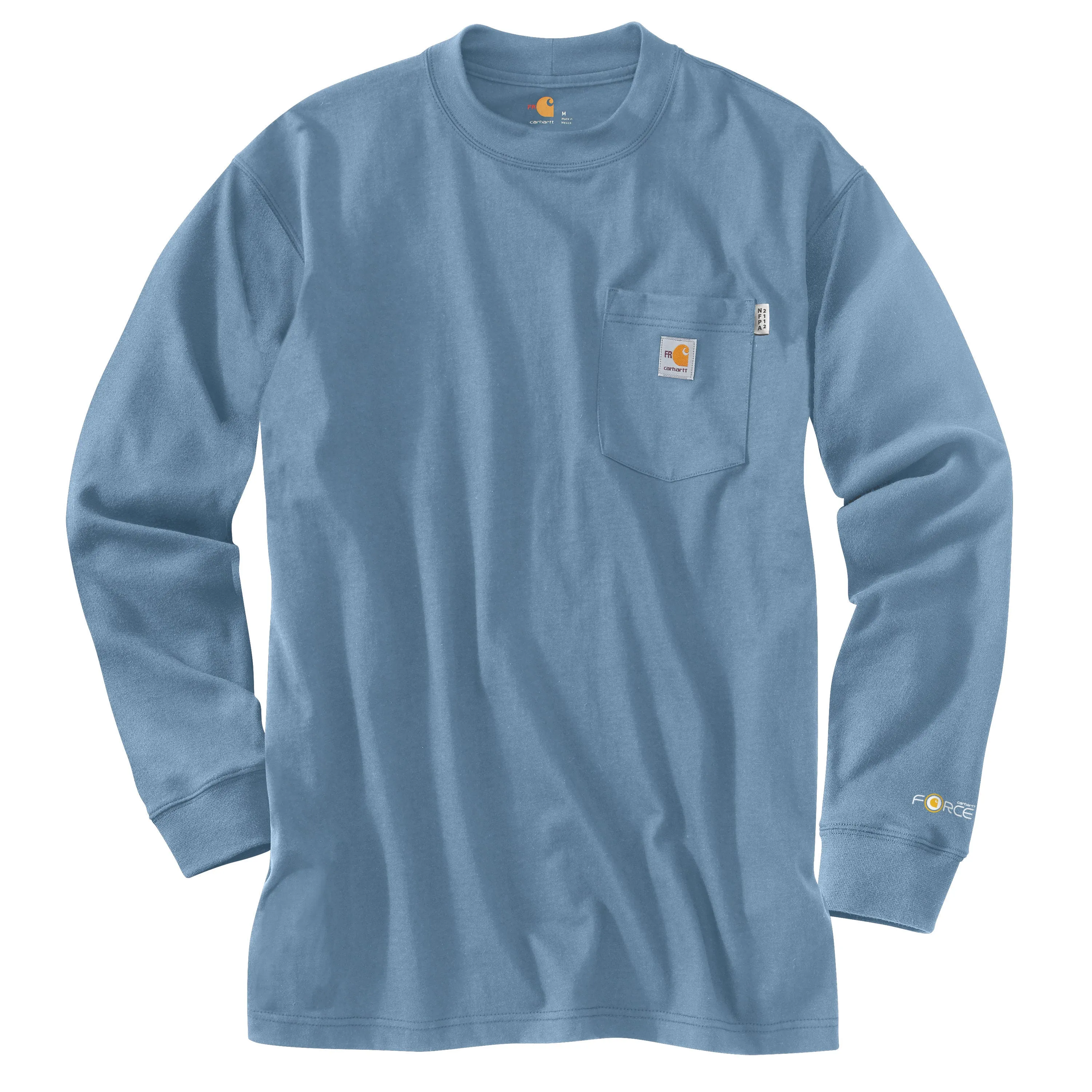 Carhartt Men's Flame Resistant Force Long Sleeve T-Shirt sold by Work World product image thumbnail 4
