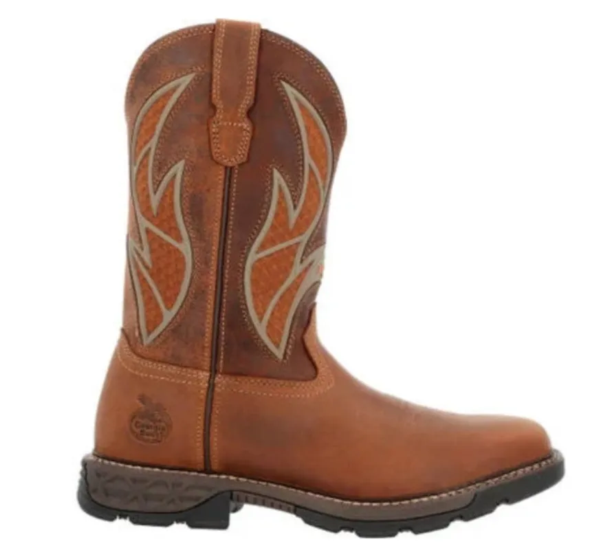 Georgia Boot Men's Carbo -Tec FLX 11" EH Western Boot sold by Work World