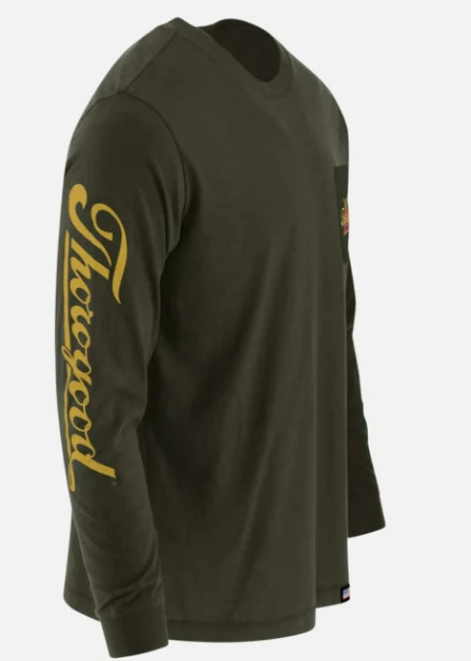 Thorogood Logo Graphic Chest Pocket Cotton Long Sleeve T-Shirt sold by Work World product image thumbnail 4