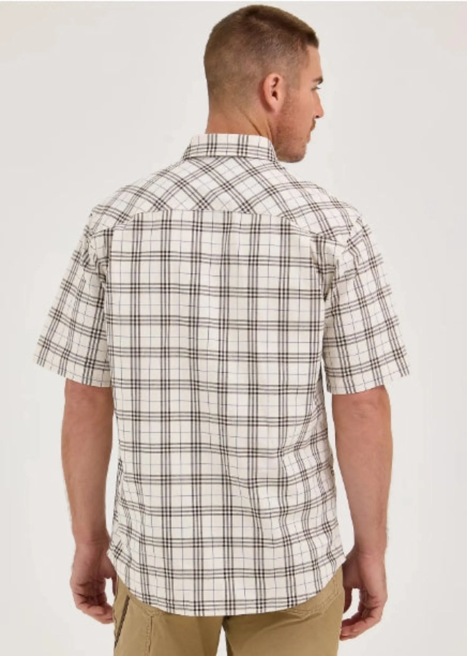 Wrangler RIGGS Men's Workwear Foreman Button-Down Short Sleeve Work Shirt sold by Work World product image thumbnail 3