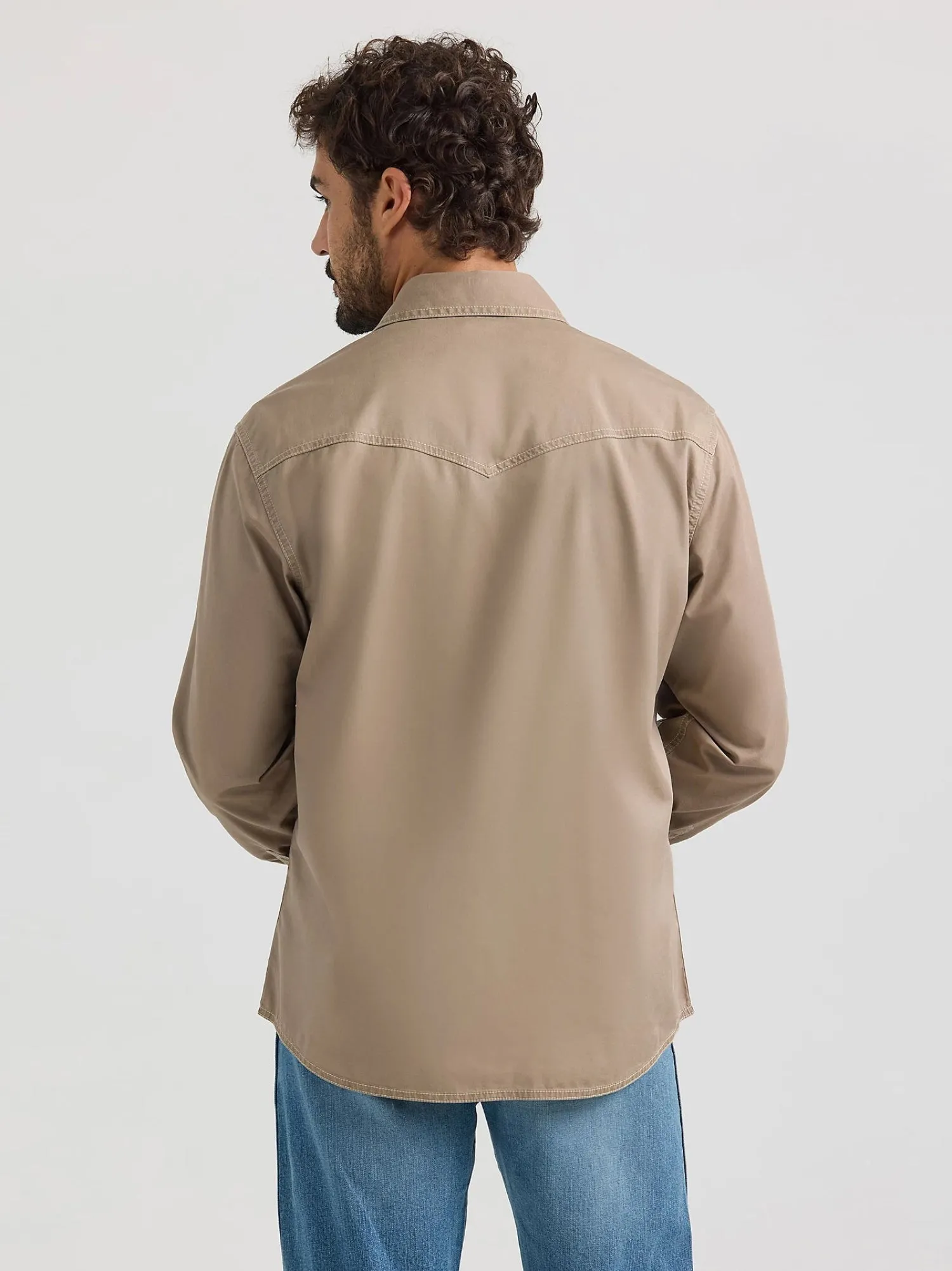 Wrangler Men's Retro® Premium Snap-Up Long Sleeve Work Shirt sold by Work World product image thumbnail 2