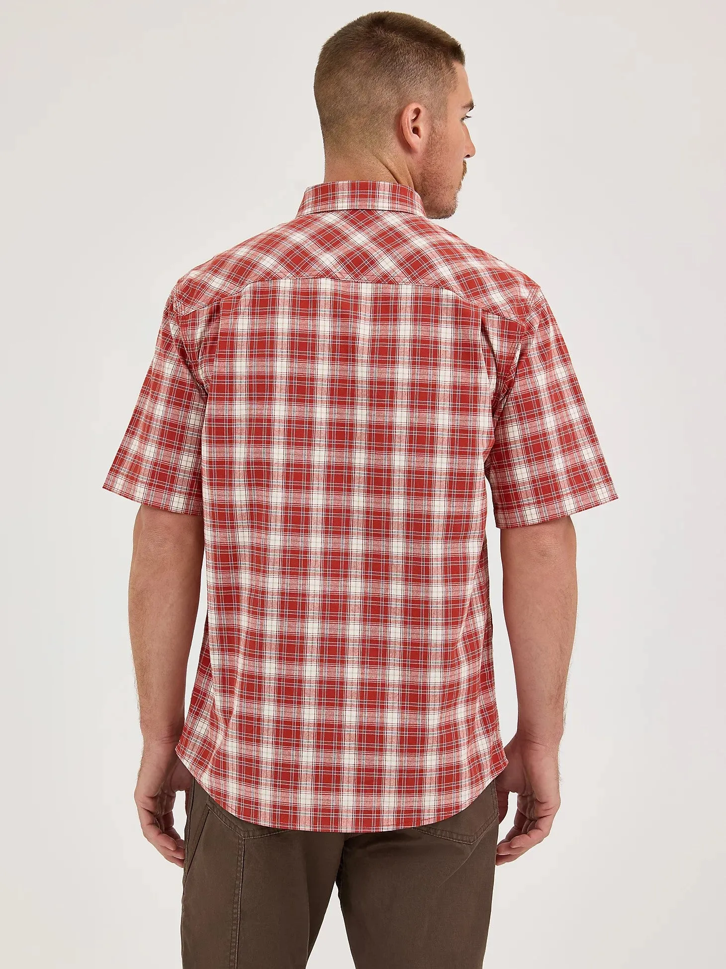 Wrangler RIGGS Workwear® Men's Foreman Button-Down Short Sleeve Work Shirt sold by Work World product image thumbnail 3