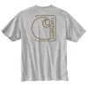 Carhartt Men's Relaxed Fit Lightweight Graphic Short Sleeve T-Shirt sold by Work World