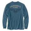 Carhartt Men's FR Eagle Graphic Force Loose Fit Lightweight Long Sleeve T-Shirt sold by Work World