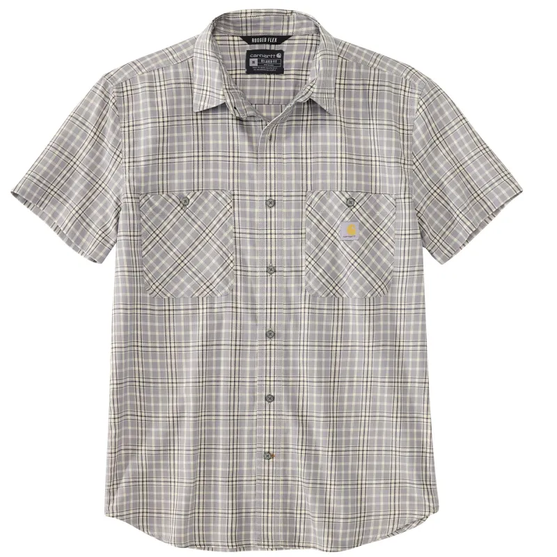 Carhartt Men's Rugged Flex Relaxed Fit Button-Down Short Sleeve Work Shirt sold by Work World