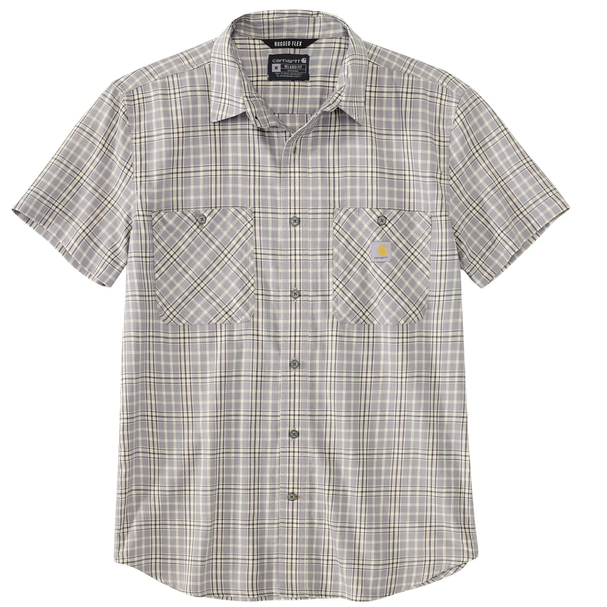 Carhartt Men's Rugged Flex Relaxed Fit Button-Down Short Sleeve Work Shirt sold by Work World
