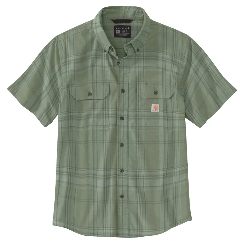 Carhartt Men's Loose Fit Midweight Button-Down Short Sleeve Work Shirt sold by Work World