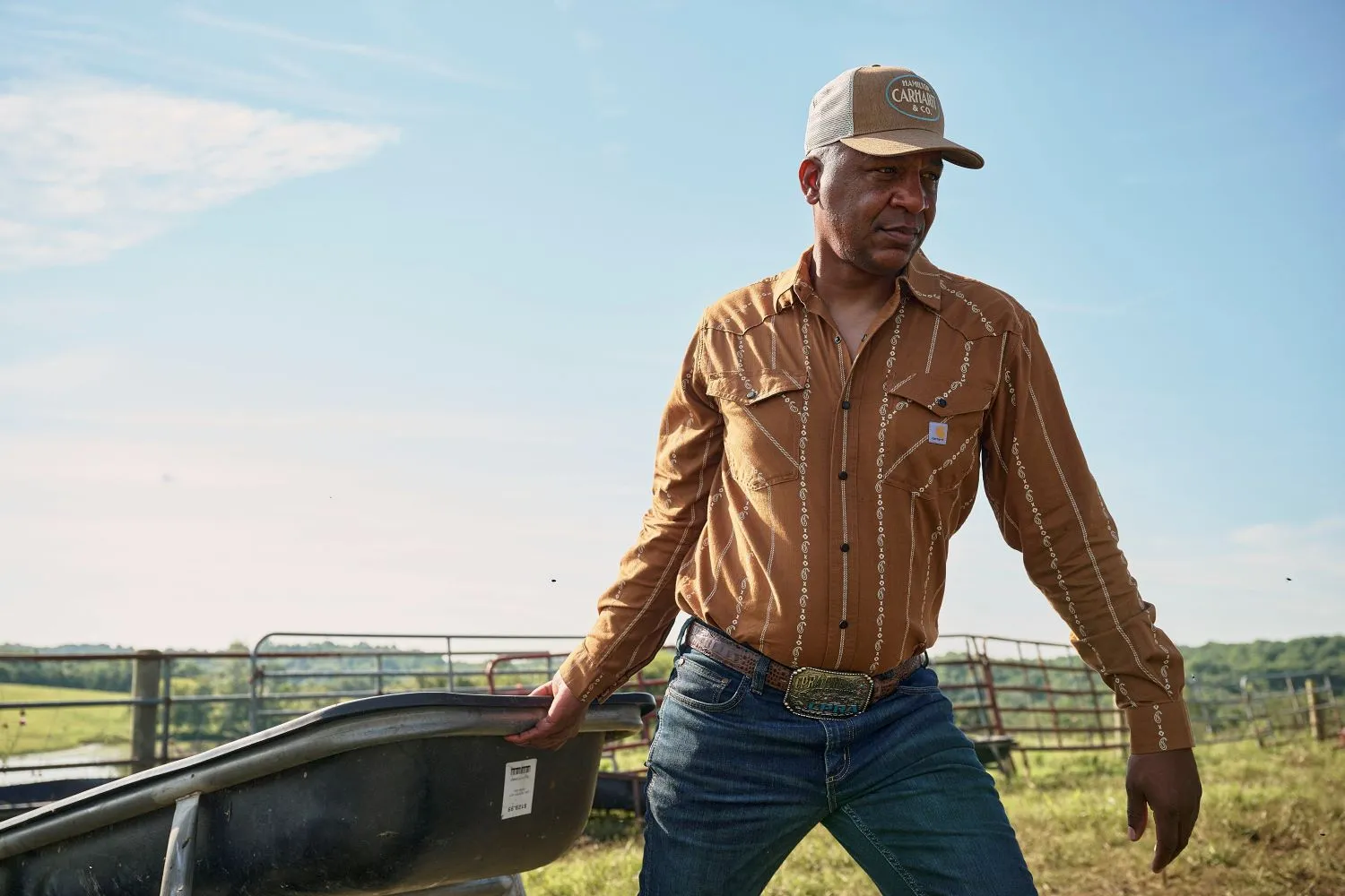 Carhartt Men's Montana Rugged Flex Lightweight Button Down Work Shirt sold by Work World product image thumbnail 3