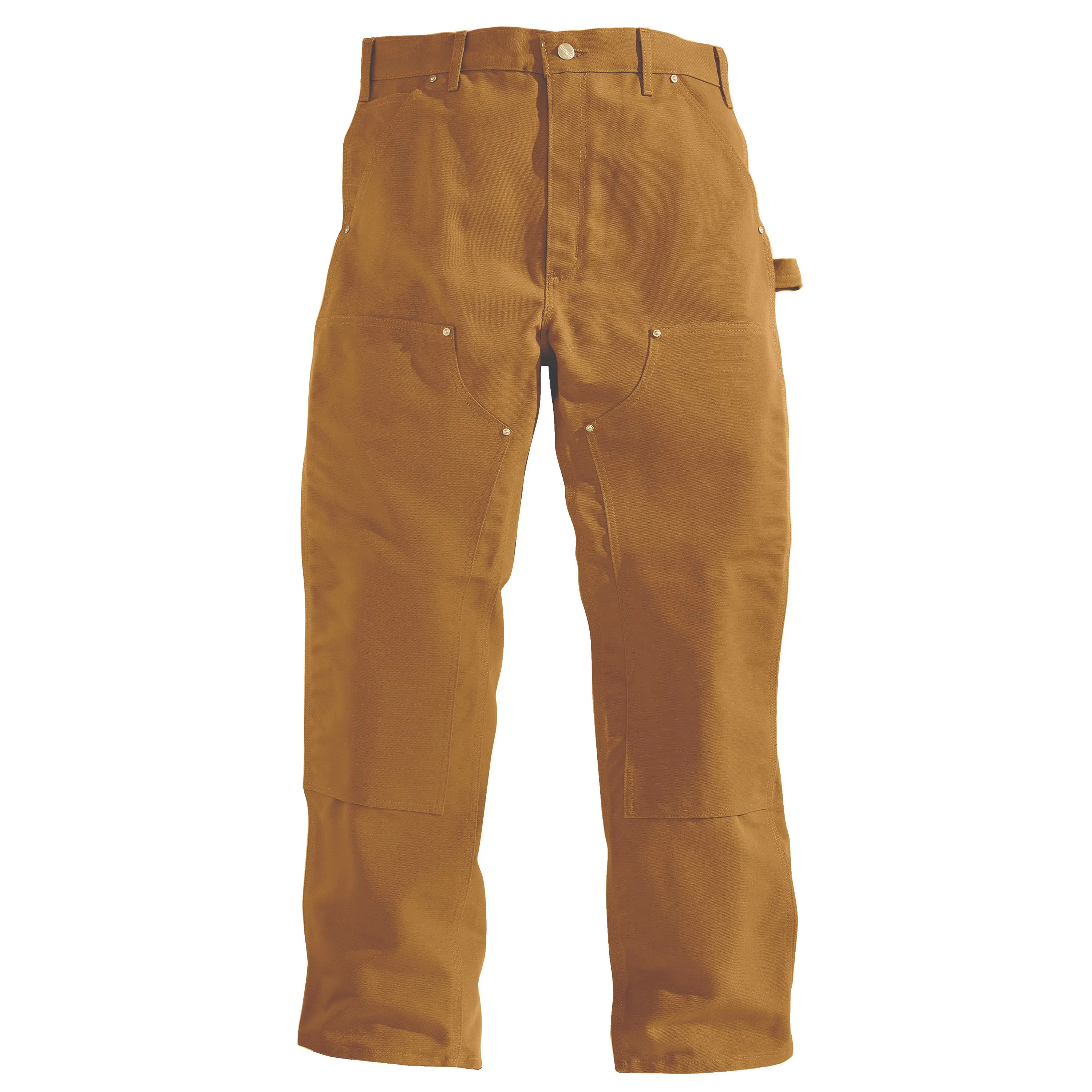 Carhartt Men's Loose Fit Firm Duck Double-Front Utility Work Pant_Carhartt Brown sold by Work World product image thumbnail 5
