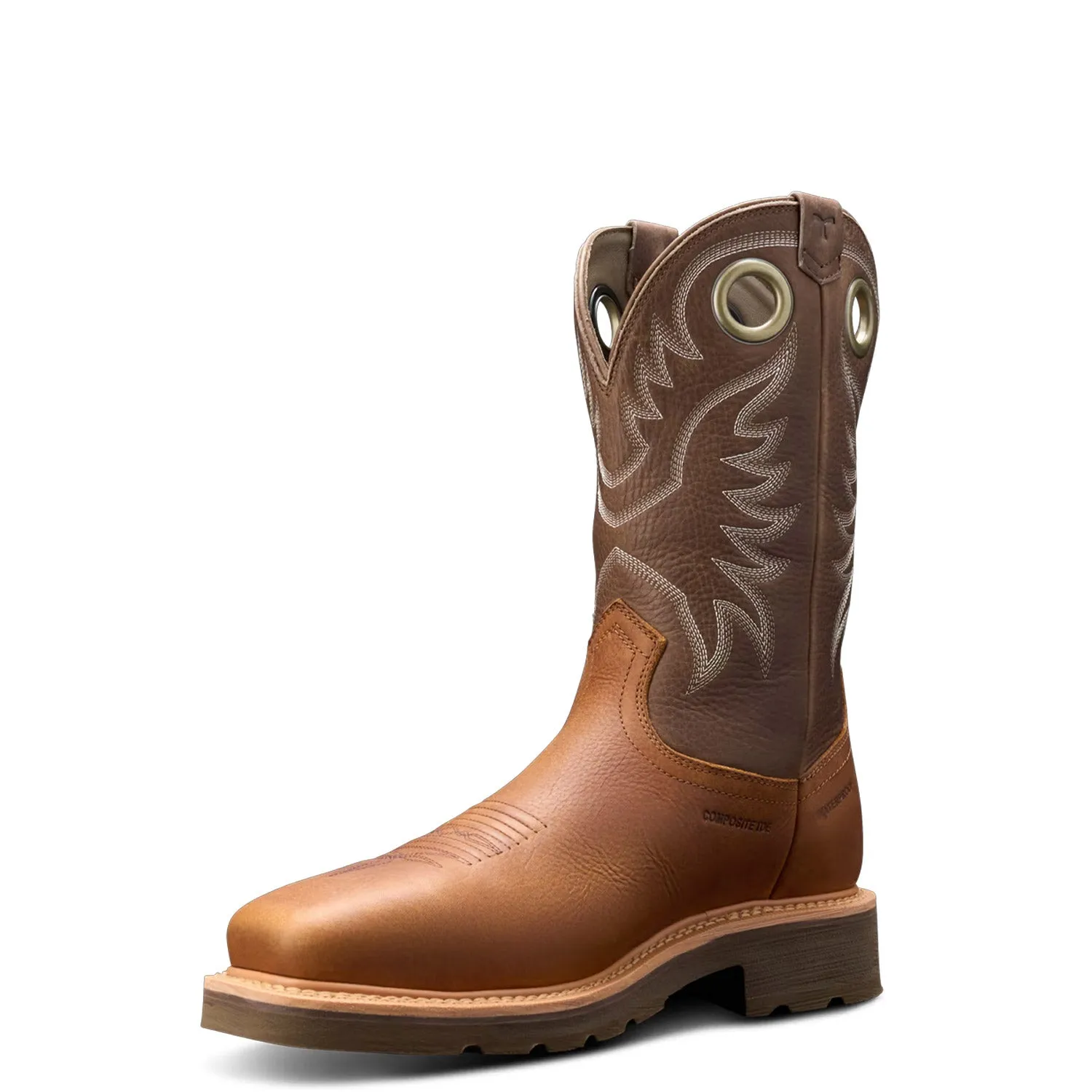 Tecovas Men's LongHaul Waterproof 11" Square Comp Toe Work Boot sold by Work World product image thumbnail 3