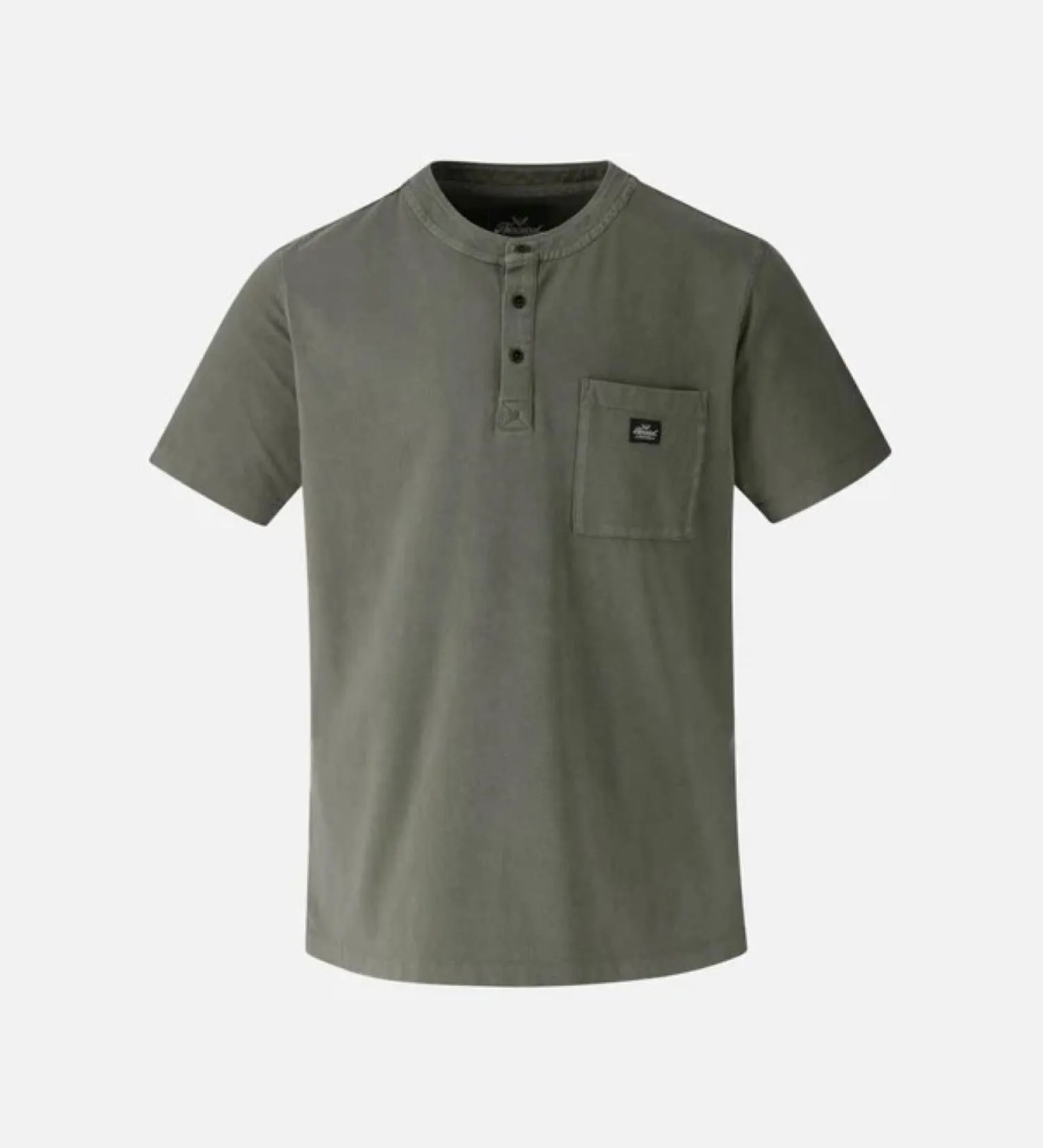 Thorogood Men's Vintage Wash Chest Pocket Short Sleeve Henley sold by Work World product image thumbnail 4