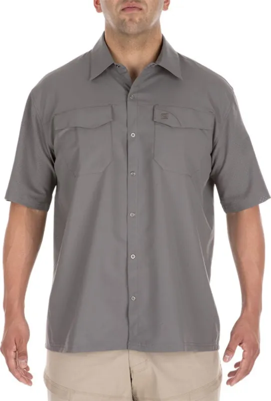 5.11 Tactical Men's Freedom Flex Short Sleeve Button Down Shirt sold by Work World