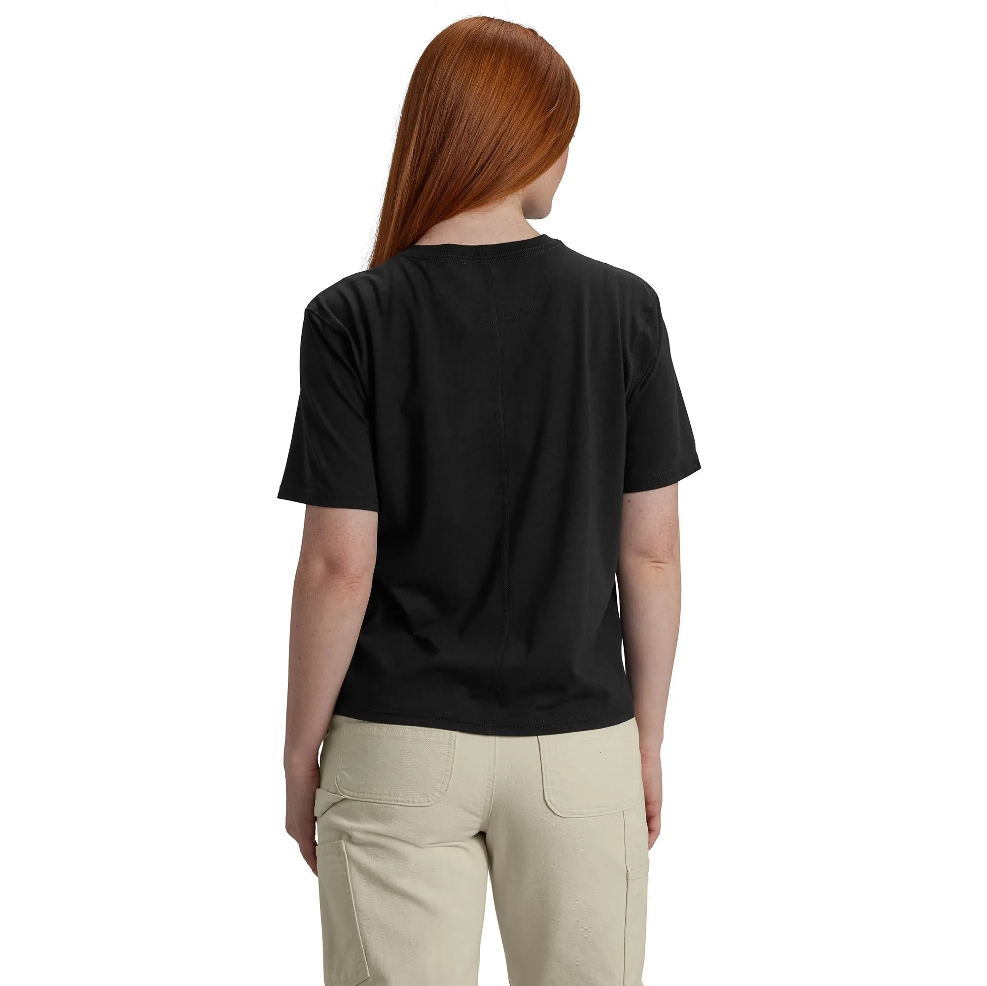 Carhartt Women's Tencel™ Script Graphic Loose Fit Short Sleeve T-Shirt sold by Work World product image thumbnail 2
