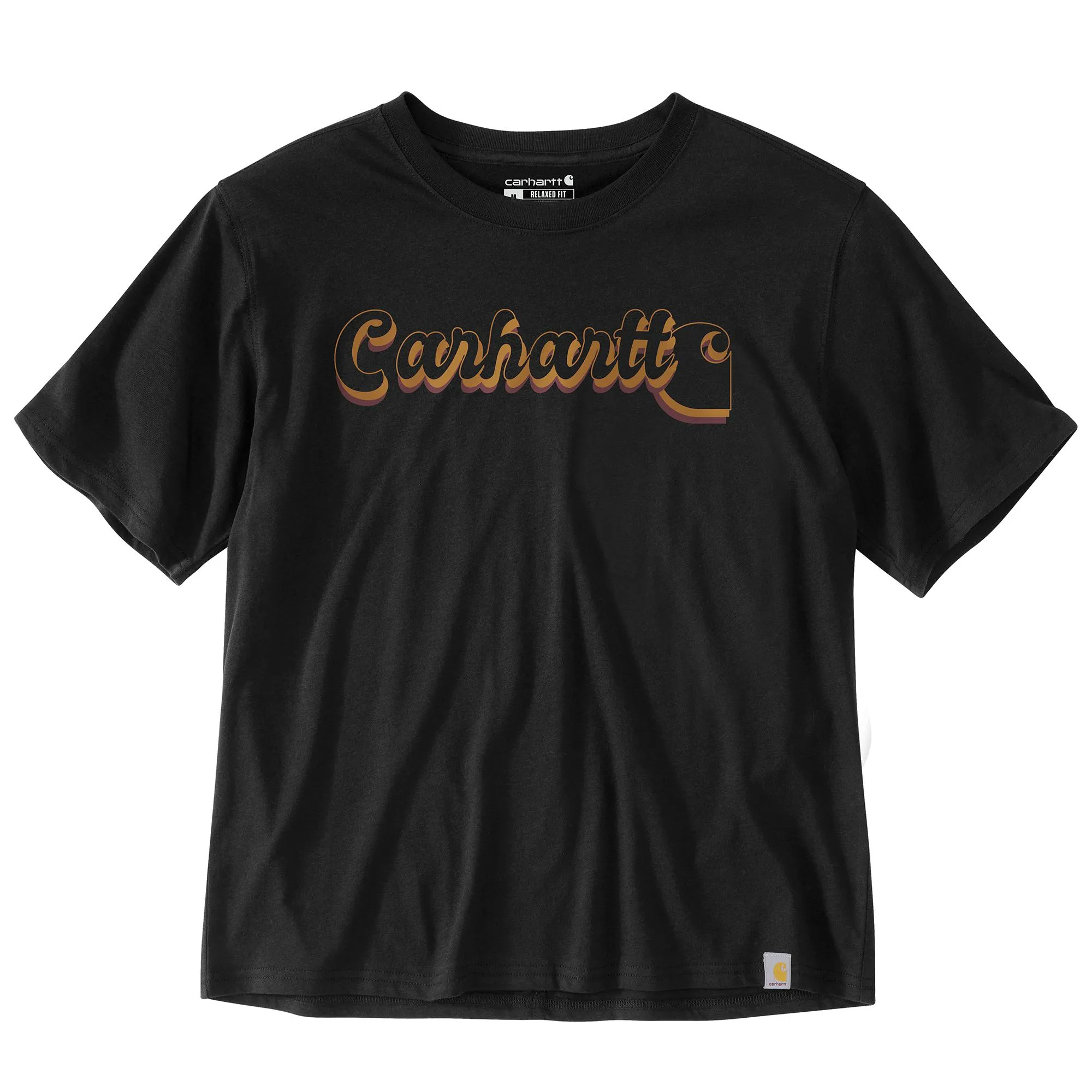 Carhartt Women's Tencel™ Script Graphic Loose Fit Short Sleeve T-Shirt sold by Work World product image thumbnail 3