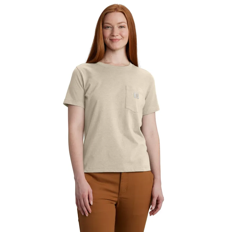 Carhartt Women's Relaxed Fit Lightweight Chest Pocket Short Sleeve T-Shirt sold by Work World
