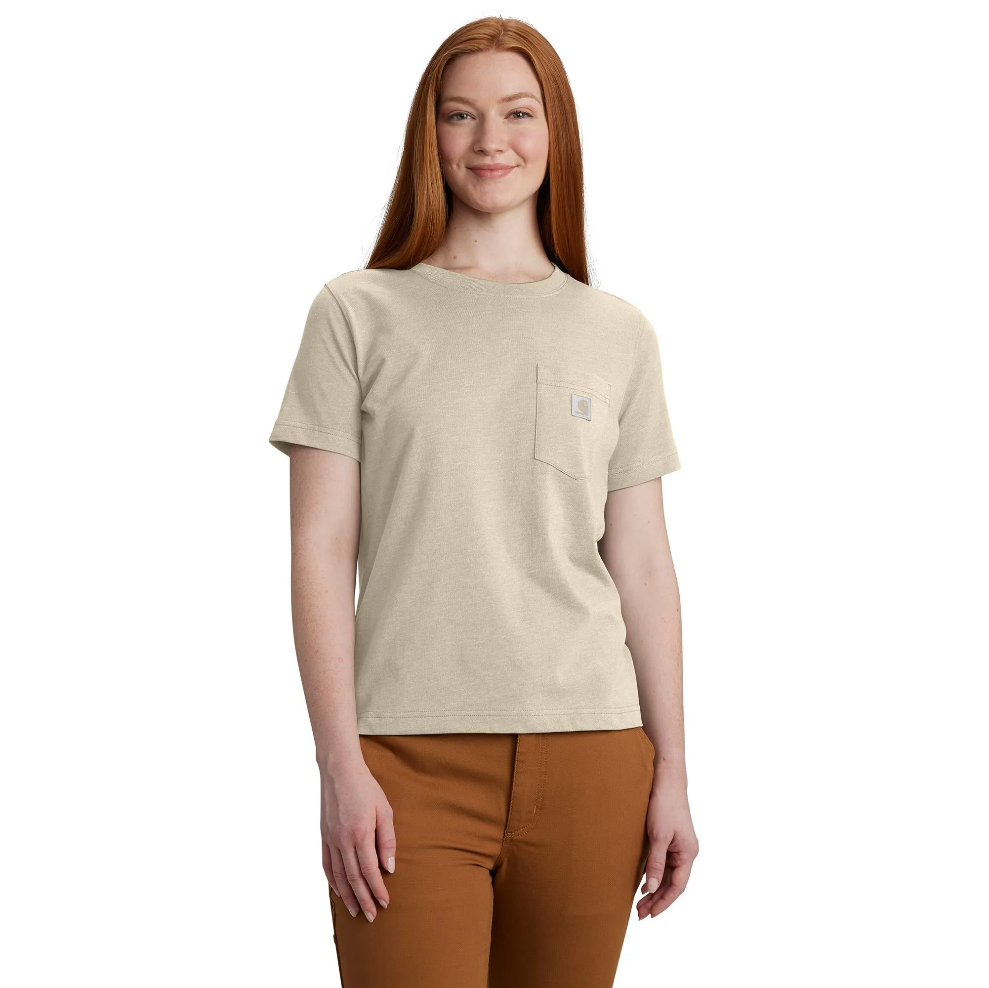 Carhartt Women's Relaxed Fit Lightweight Chest Pocket Short Sleeve T-Shirt sold by Work World