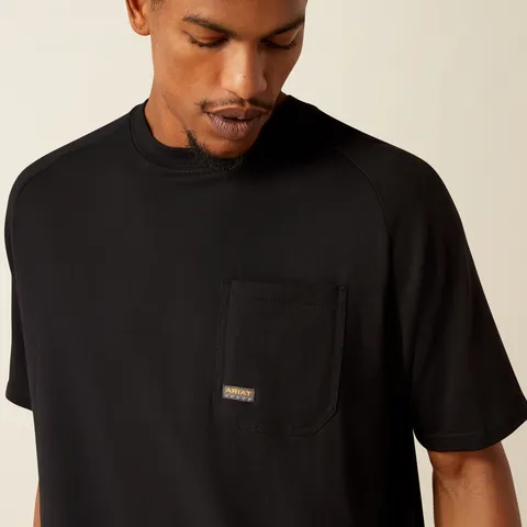 Ariat Men's Rebar CottonStrong Hardhead Graphic Short Sleeve T-Shirt sold by Work World product image thumbnail 2