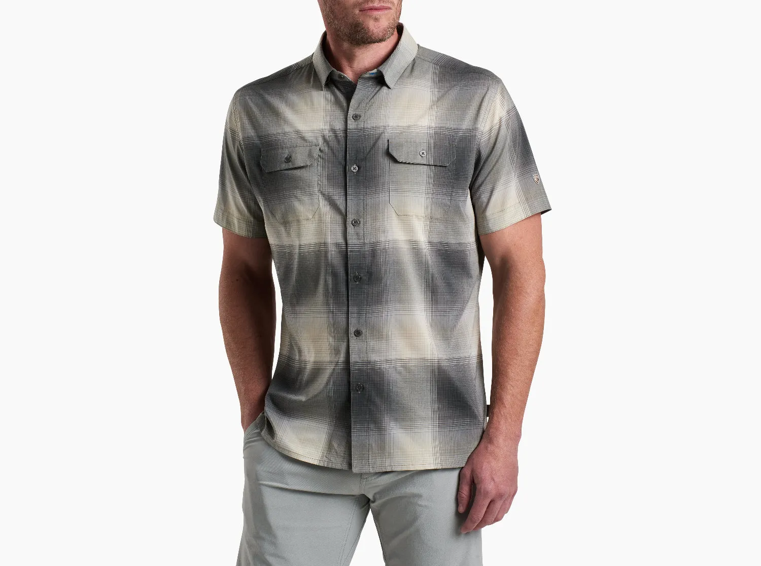 KÜHL Response Short Sleeve Button-Down Work Shirt sold by Work World