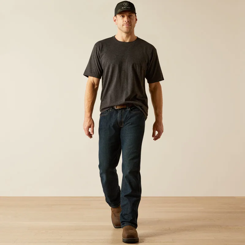 Ariat Men's Rebar CottonStrong Short Sleeve T-Shirt sold by Work World product image thumbnail 4