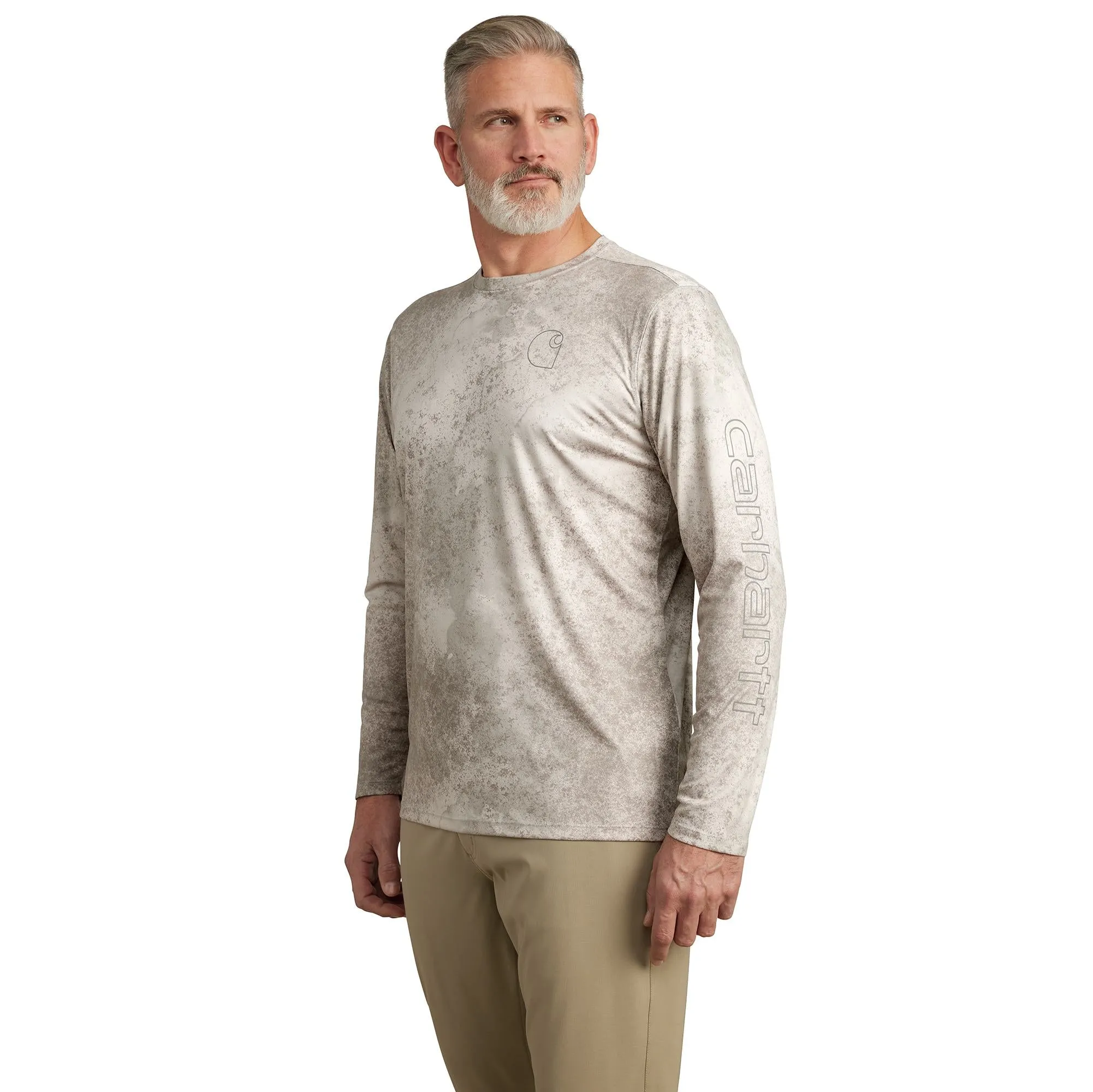 Carhartt Men's Force Sun Defender™ UPF50+ Lightweight Long Sleeve T-Shirt sold by Work World