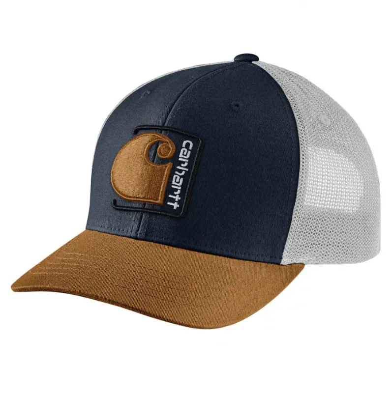 Carhartt Men's "C" Patch Canvas Snapback Cap sold by Work World
