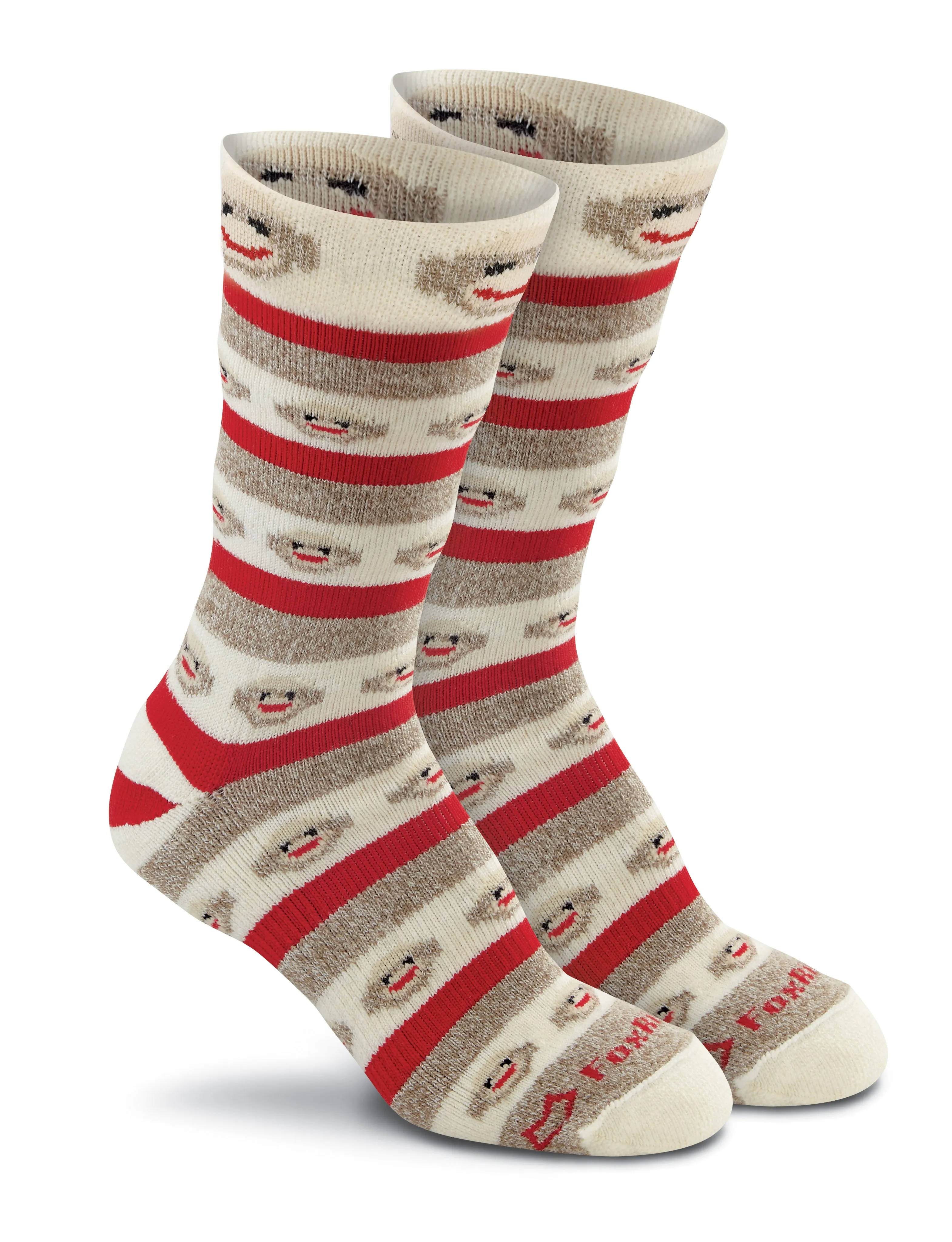 Fox River® Women's Monkey Stripe Lightweight Crew Sock sold by Work World