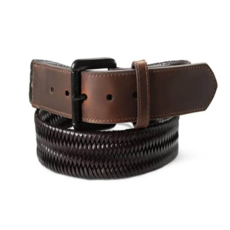 Ariat Men's Stretch Braided 1.5" Leather Belt sold by Work World