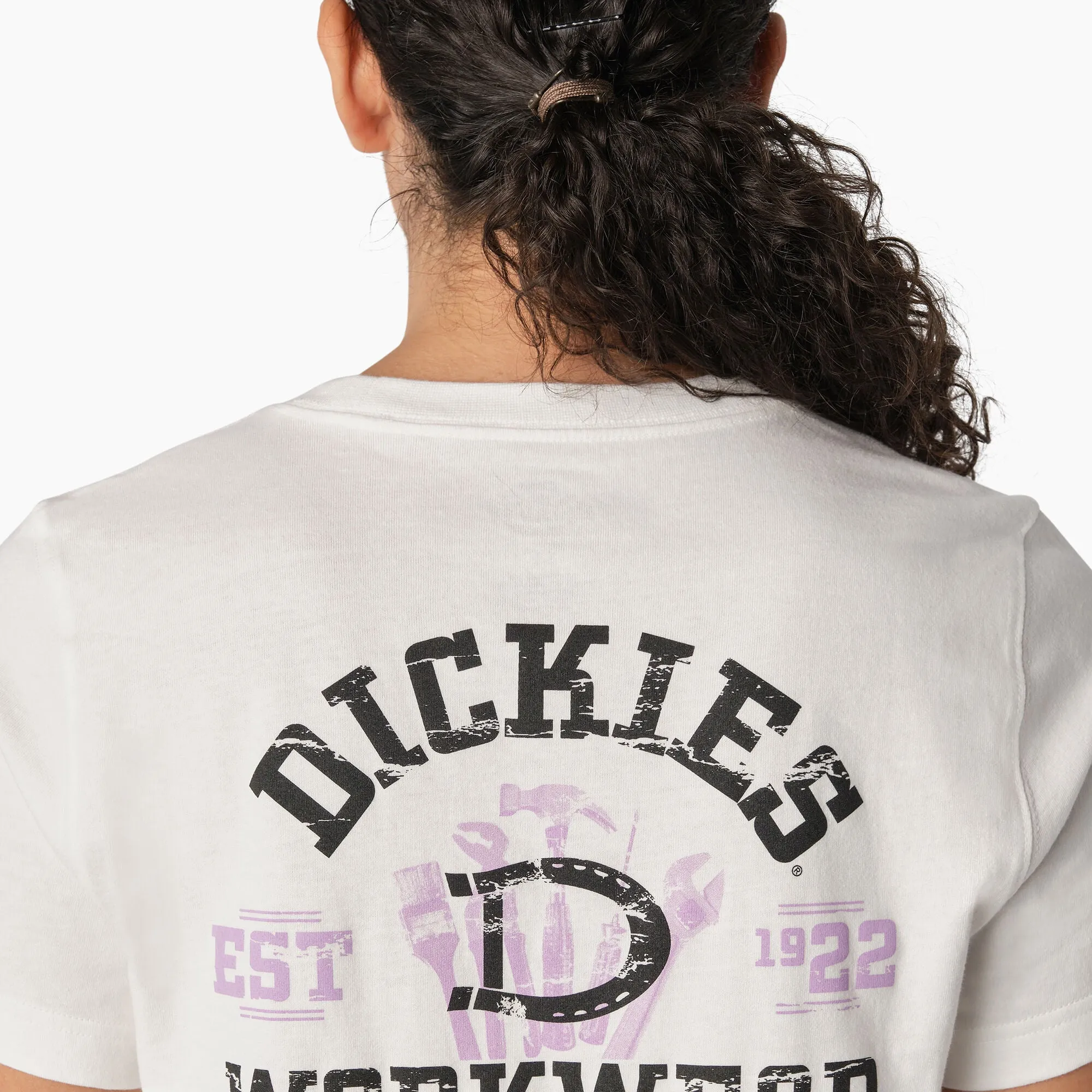 Dickies Women's "Dickies Workwear" Graphic Short Sleeve T-Shirt sold by Work World product image thumbnail 5