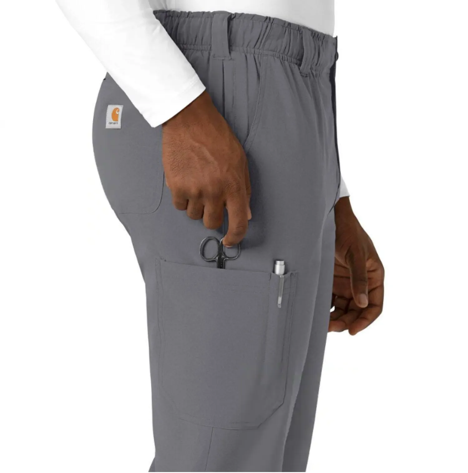 Carhartt Men's Force Cross Flex Straight Leg Scrub Pant sold by Work World product image thumbnail 4
