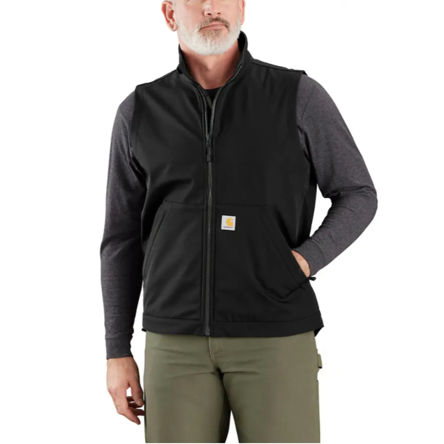 Carhartt Men's Rain Defender Relaxed Fit Softshell Vest sold by Work World