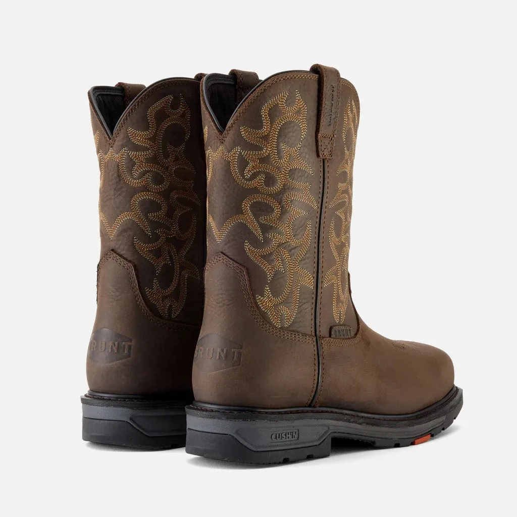 BRUNT Men's The Vastbinder 10" Waterproof Comp Toe Western Boot sold by Work World product image thumbnail 4