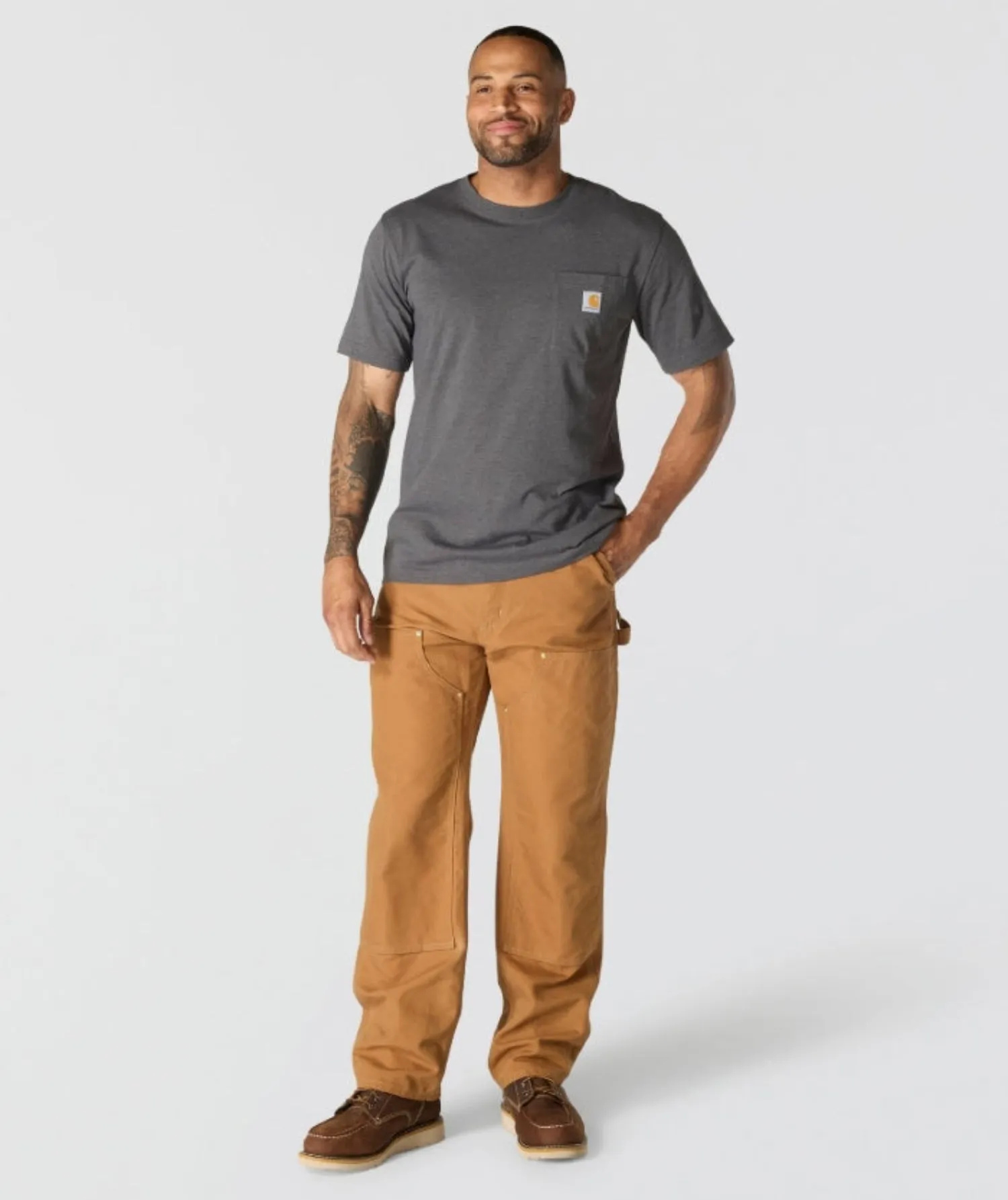 Carhartt Men's Relaxed Fit Pocket Quality Graphic Short Sleeve T-Shirt sold by Work World product image thumbnail 3