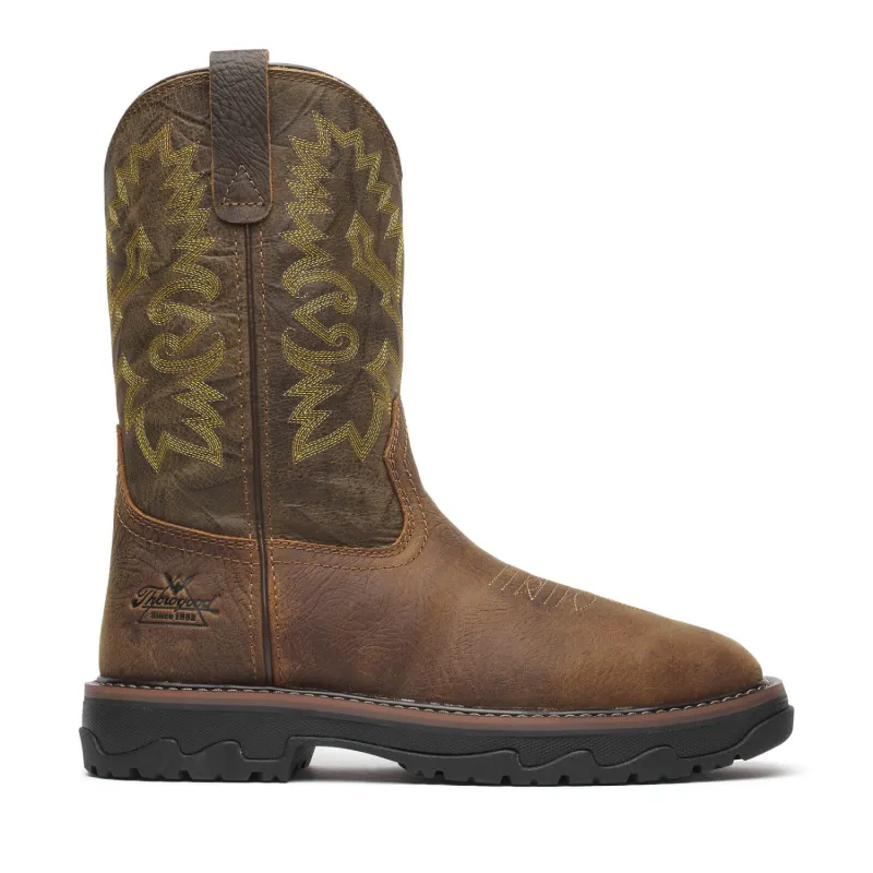 Thorogood Men's Buffalo Ridge 11" Waterproof EH Comp Toe Western Boot sold by Work World