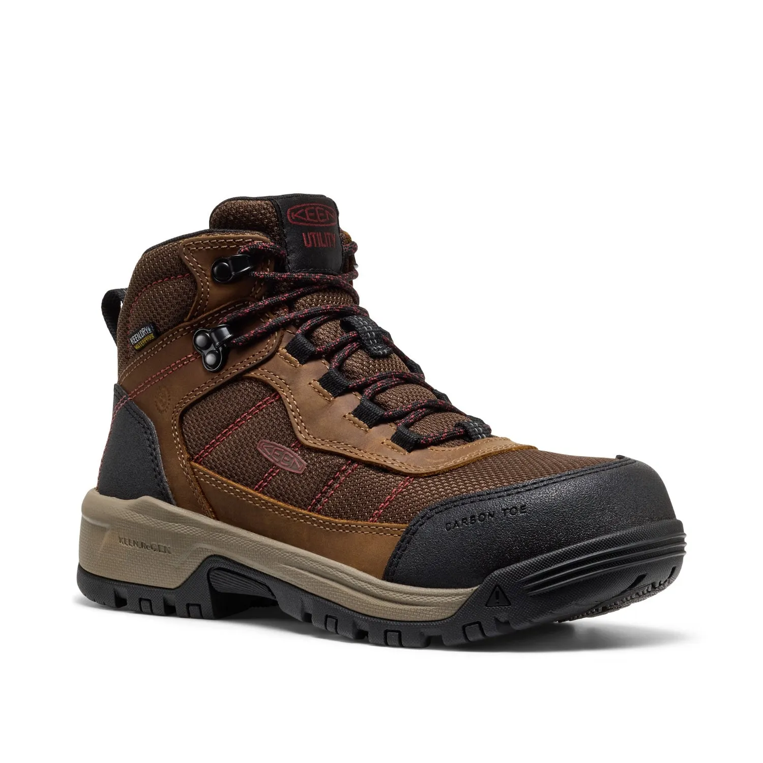 KEEN Utility Women's Skokie Hiker 4.5" Waterproof Carbon Toe Work Boot sold by Work World product image thumbnail 2