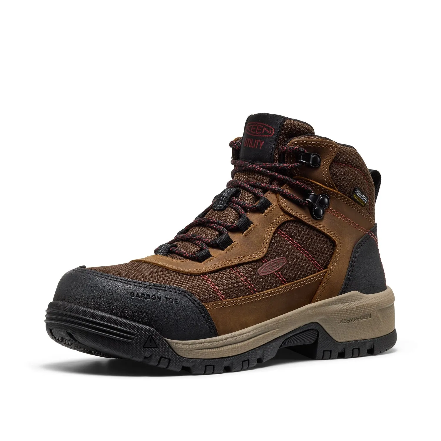 KEEN Utility Women's Skokie Hiker 4.5" Waterproof Carbon Toe Work Boot sold by Work World product image thumbnail 4
