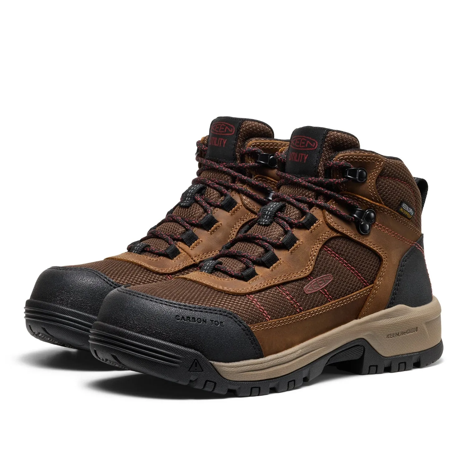 KEEN Utility Women's Skokie Hiker 4.5" Waterproof Carbon Toe Work Boot sold by Work World product image thumbnail 5