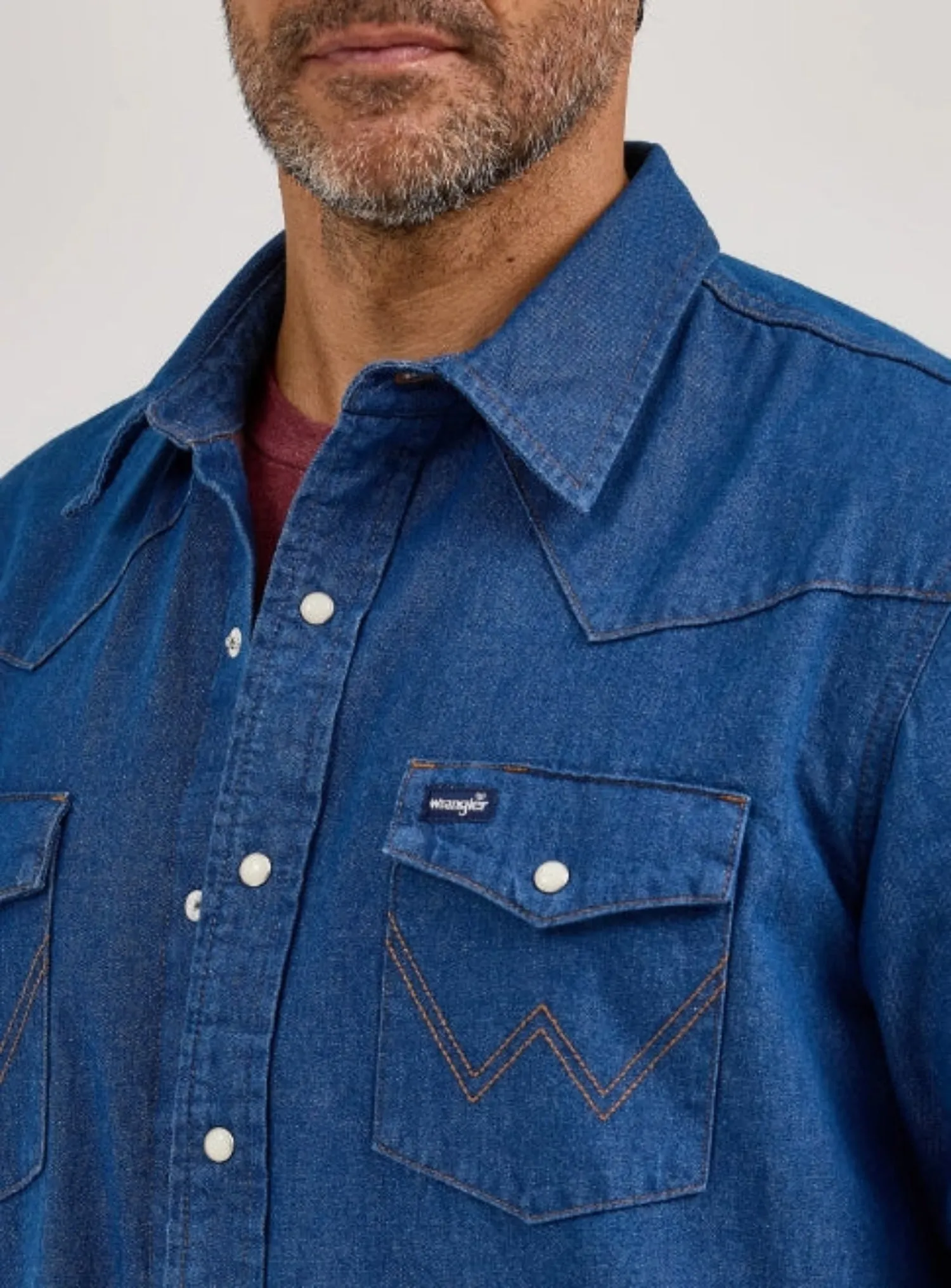 Wrangler Men's Cotton Flannel Lined Snap-Up Shirt Jac sold by Work World product image thumbnail 2