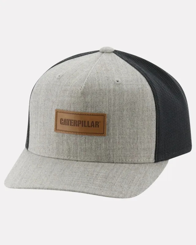 CAT Men's Caterpillar Patch Cap made by Caterpillar