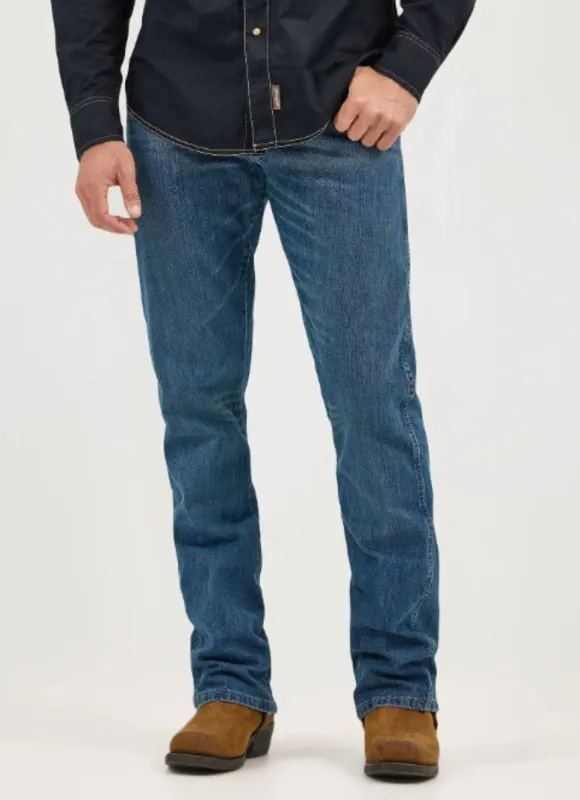 Wrangler Men's Retro® Fabens Relaxed Fit Bootcut Jean sold by Work World