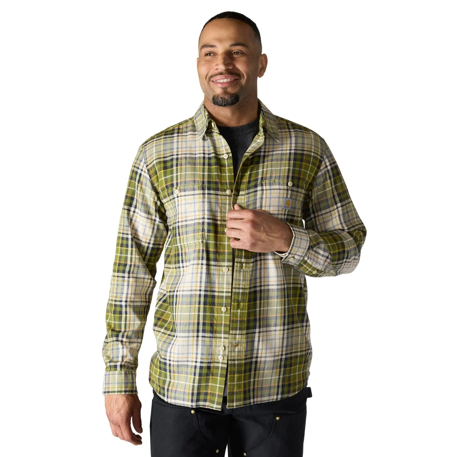 Carhartt Men's Rugged Flex® Relaxed Fit Lightweight Long Sleeve Work Shirt sold by Work World